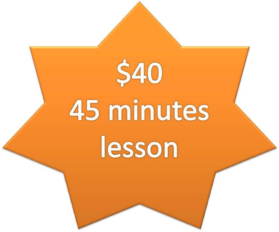 Single $40_45minutes